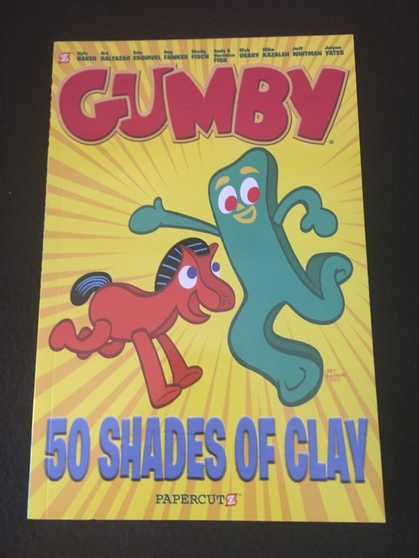 GUMBY Vol. 1: 50 SHADES OF CLAY Softcover, Fine Condition