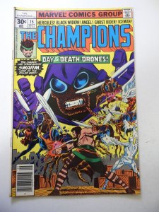 The Champions #15 (1977) FN+ Condition