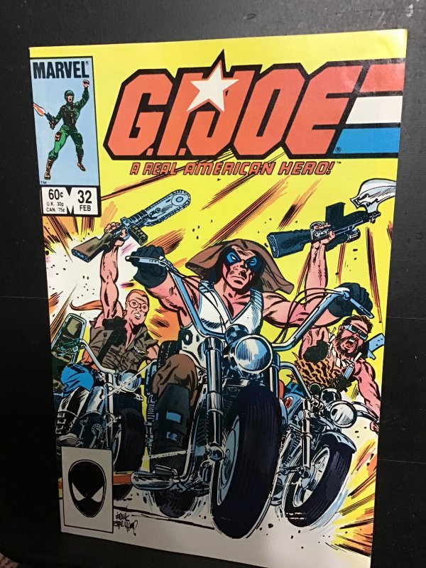 G.I. Joe:  #32 (1985) 1st ripcord, Lady J, blow torch! NM- Richmond CERT! Wow!