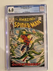 Amazing Spiderman #71  CGC 6.0 - Marvel  Silver Age Issue (1969)