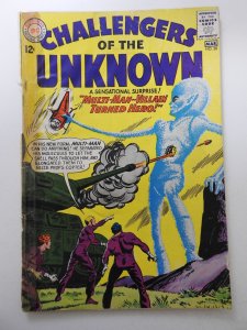 Challengers of the Unknown #30 (1963) Fair Condition Back Cover Missing