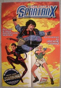 SPARTAN X Promo poster, Jackie Chan, 13x19, 1997, Unused, more Promos in store