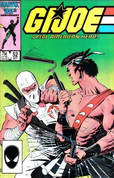 G.I. Joe, A Real American Hero #52 VG ; Marvel | low grade comic 1st Print