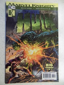 INCREDIBLE HULK # 72 MARVEL ACTION ADVENTURE