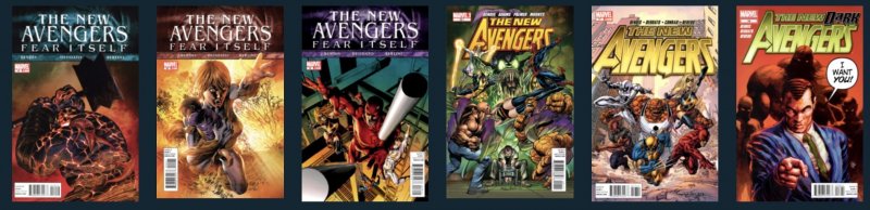 New Avengers (v.2) COMPLETE SET #1-34