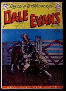 DALE EVANS COMICS #8-PHOTO COVER-1949-ALEX TOTH ART VG 