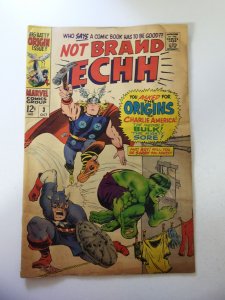 Not Brand Echh #3 (1967) VG- Condition moisture stains
