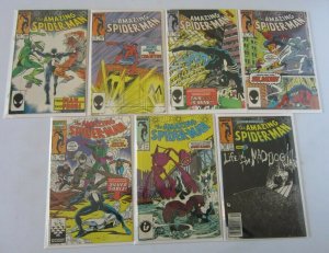 Amazing Spider-Man lot from:#253-295 15 different books 9.0 NM (1984 to 1987)