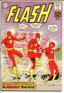 FLASH #132 HEAVIEST MAN ALIVE INFANTINO ART! FN