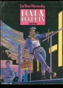 LOVE & ROCKETS BOOK 3-HARDCOVER-LOS BROS HERNANDEZ-#895 NM