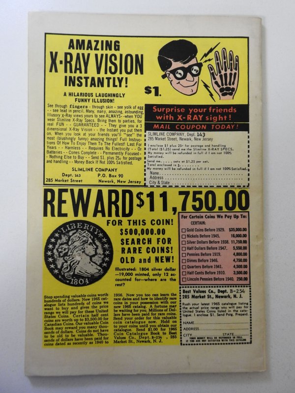 Sgt. Fury Annual #1 (1965) VG Condition small tape pull bc