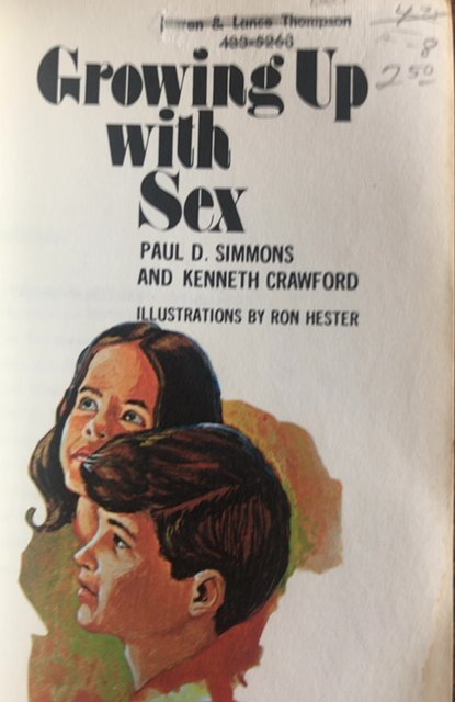 Growing up with sex, Simmons,1973, 80p