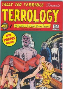 TALES TOO TERRIBLE TO TELL 10 **RARE ISSUE** TERROLOGY NM 9.4 ZOMBIE FEAR HORROR 