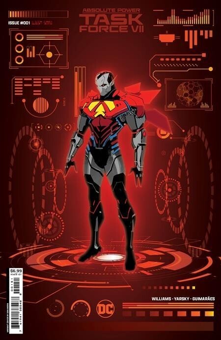 Absolute Power Task Force VII #1 2024 Mora Foil Cover F DC Comics H09