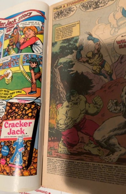 What If? #31 (1982)Wolverine Vs Hulk-retelling Origin