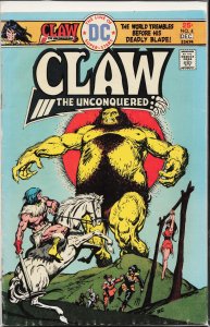 Claw the Unconquered #4 (1975) Claw the Unconquered