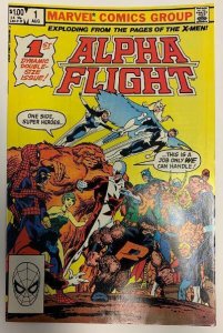 (1983) ALPHA FLIGHT #1! John Byrne art! 1st appearance Puck and Marrina!