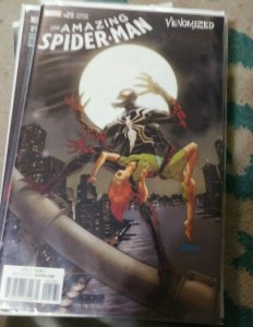 Amazing Spider-Man vol 4 #  25  2017 Marvel dave johnson venomized variant cover