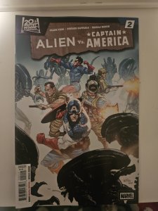 Alien vs Captain America #2 Marvel 2025 NM Comics