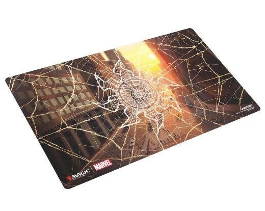 MTG Marvel's Spider-Man Shiny Playmat Spider-man Plains By Gamegenic