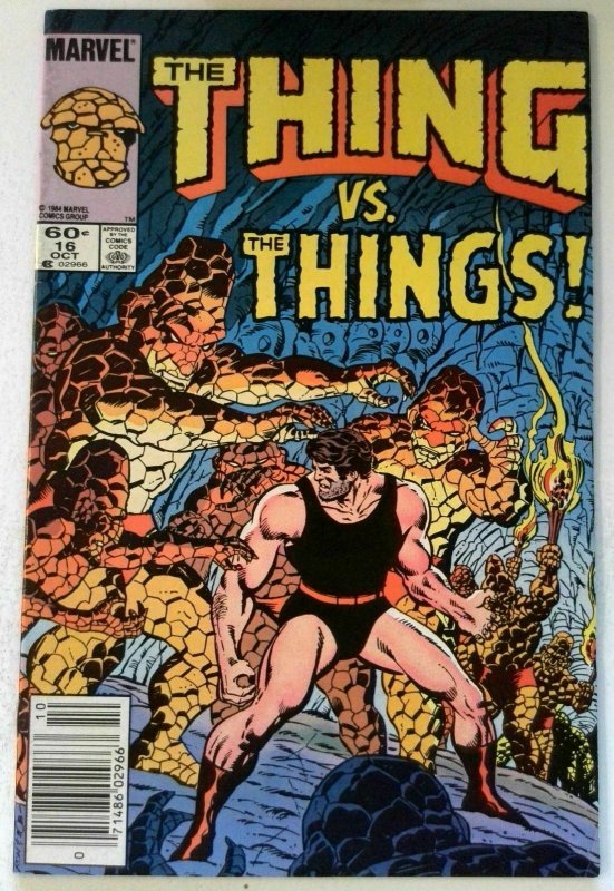 Thing #16 Marvel 1984 VF- Copper Age 1st Printing Comic Book