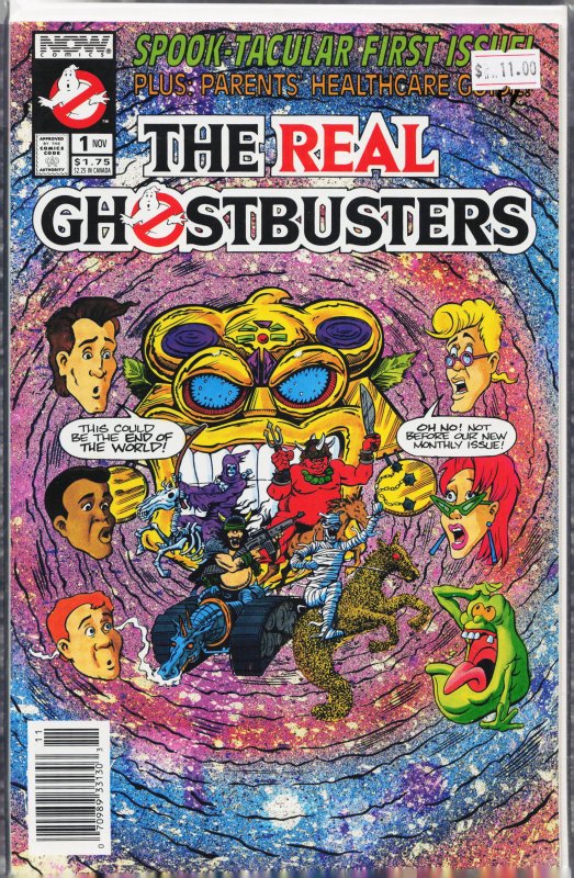 The Real Ghostbusters #1 (1991) Slimer