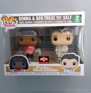 Funko Pop! Donna & Ben #2 Parks and Recreation Target Con Excl.