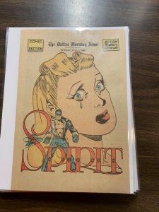 The Spirit Comic Book Section Newspaper Very Fine Or Better 1942 June 7