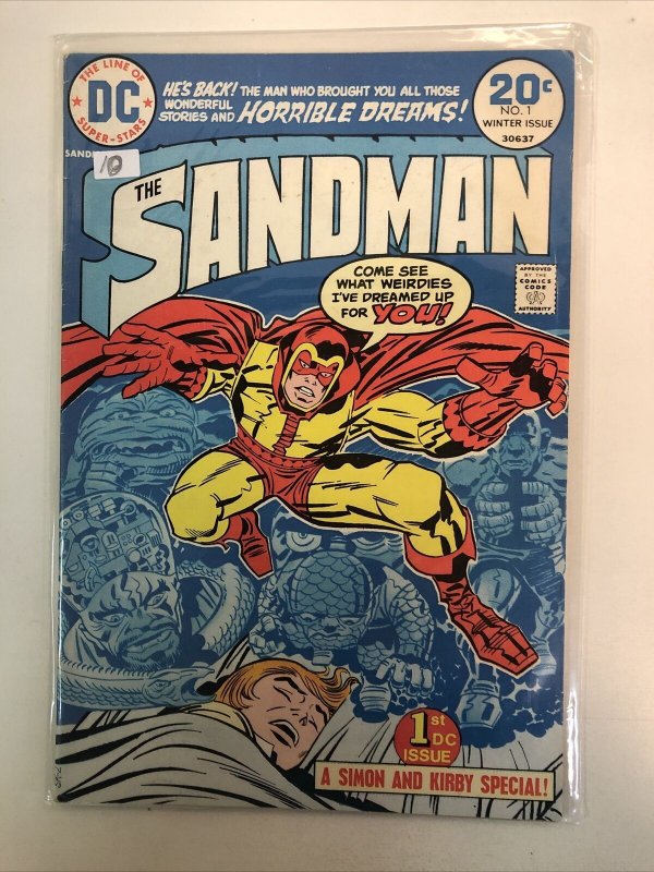 The Sandman (1974) # 1-2-3 (VF) DC Comics Jack Kirby & Joe Simon