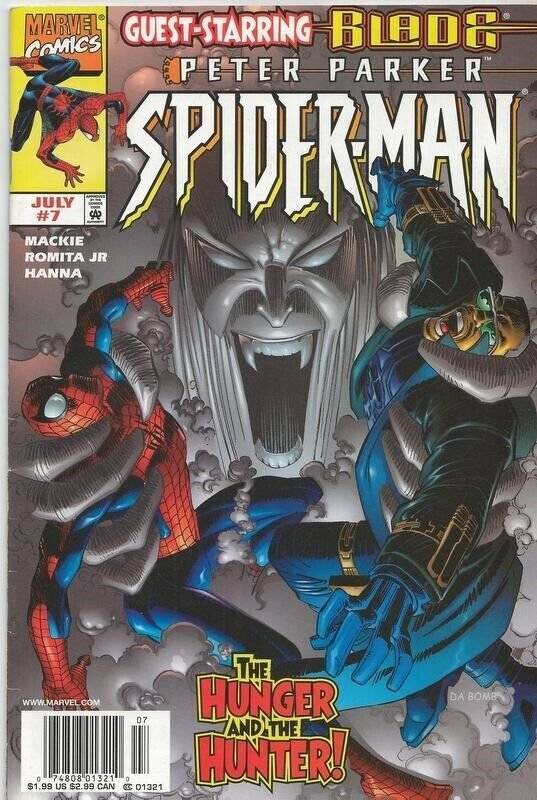 Peter Parker Spider-Man #7 ORIGINAL Vintage 1999 Marvel Comics Blade