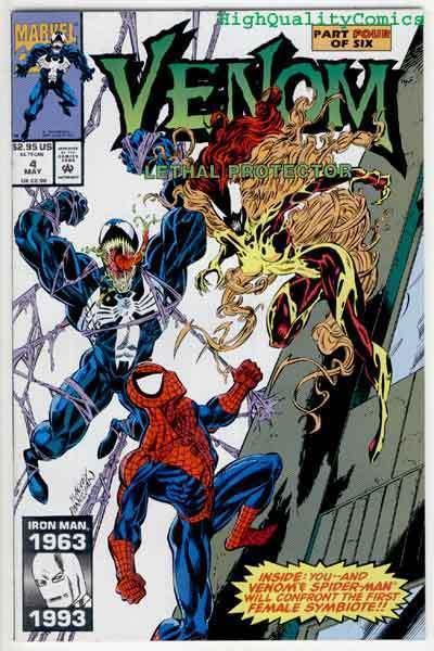 VENOM, LETHAL PROTECTOR #4, NM+,  Spider-man, Bagley, more in store