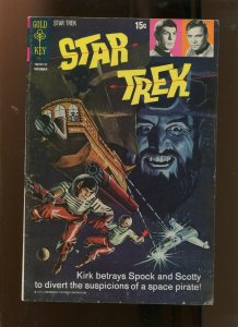 STAR TREK #12 (5.0) KIRK BETRAYS SPOCK AND SCOTTY! 1971