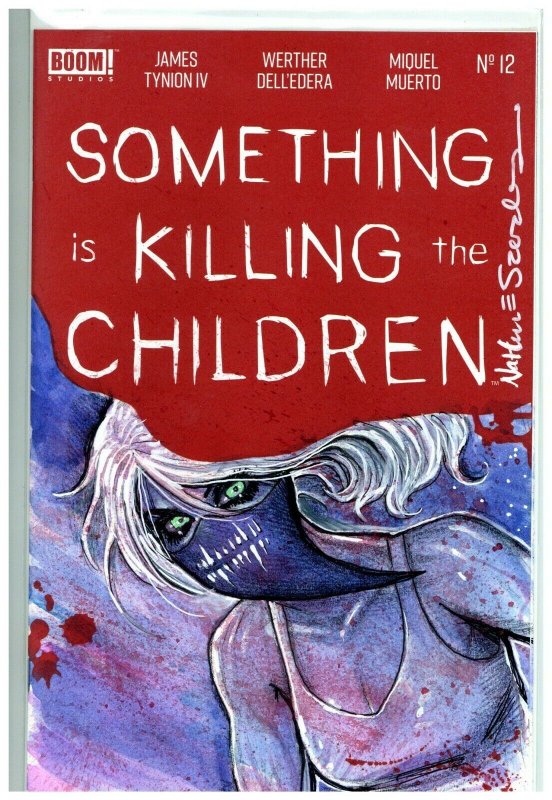 Something is Killing the Children #12 SKETCH & SIGNED BY NATHAN SZERDY W/COA.