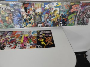 Huge Lot 130+ Comics W/ Justice League, X-Factor,  Cable+ Avg Fine+ Condition!!