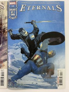 ETERNALS #11 CVR A + 1:25 DAVID MACK NM 2022 Marvel Comics IN-HAND SHIPS NOW!