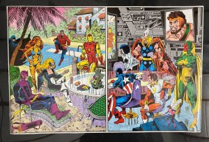 West Coast Avengers Marvel 22x34 rolled poster 1984