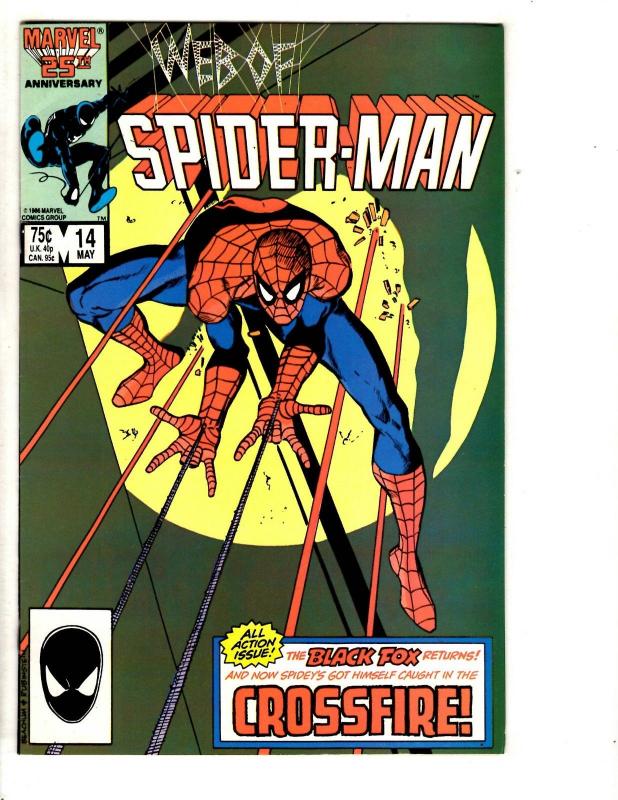 Web Of Spider-Man 33 35 37-39 Lot Run Set Near Mint Nm Marvel