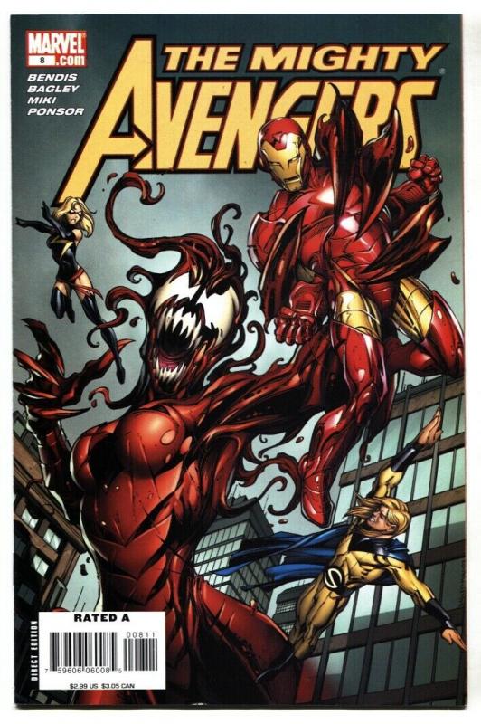 MIGHTY AVENGERS #8 Sybiote WASP issue-Carnage-Marvel NM-