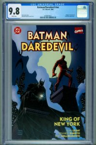 Batman/Daredevil 2000 CGC 9.8 Marvel comic book DC 4346833021