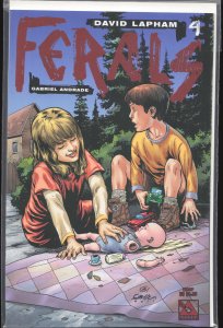 Ferals #4 Wraparound Variant Cover by Gabriel Andrade (2012)