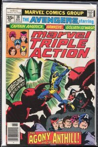 Marvel Triple Action #38 (1977) The Avengers