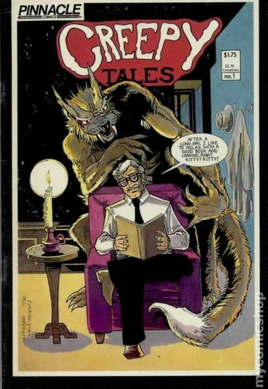 CREEPY TALES #1, VF,  Pinnacle, 1987, more horror in store