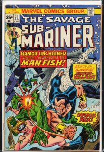 Sub-Mariner #70 (1974) Namor the Sub-Mariner [Key Issue]