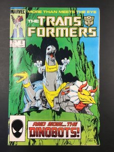 The Transformers #8 (1985) First Appearance of the Dinobots