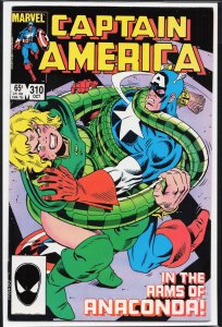 Captain America #310 (1985) Captain America [Key Issue]