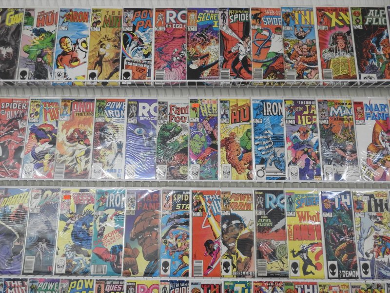 Huge Lot 150+ Comics W/ Avengers, Iron Man, Hulk, Cap+ Avg VF- Condition!