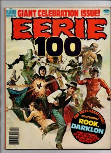 Eerie #100 - Giant Celebration Issue - Horror Magazine - Warren - 1979 - FN