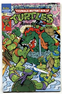 TEENAGE MUTANT NINJA TURTLES ADVENTURES #6--comic book--1990--LEATHER HEAD