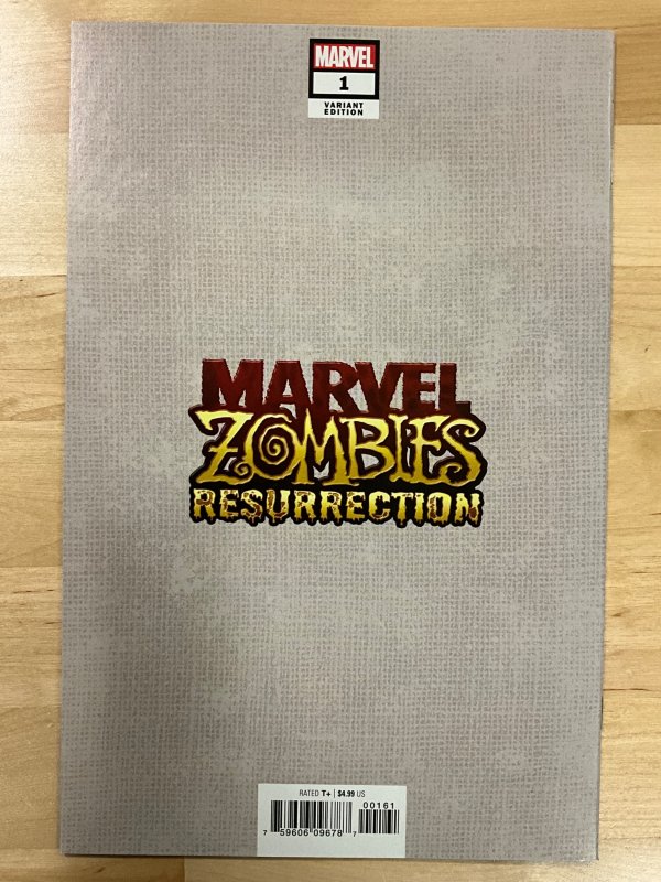 Marvel Zombies: Resurrection Land Virgin Cover (2019)