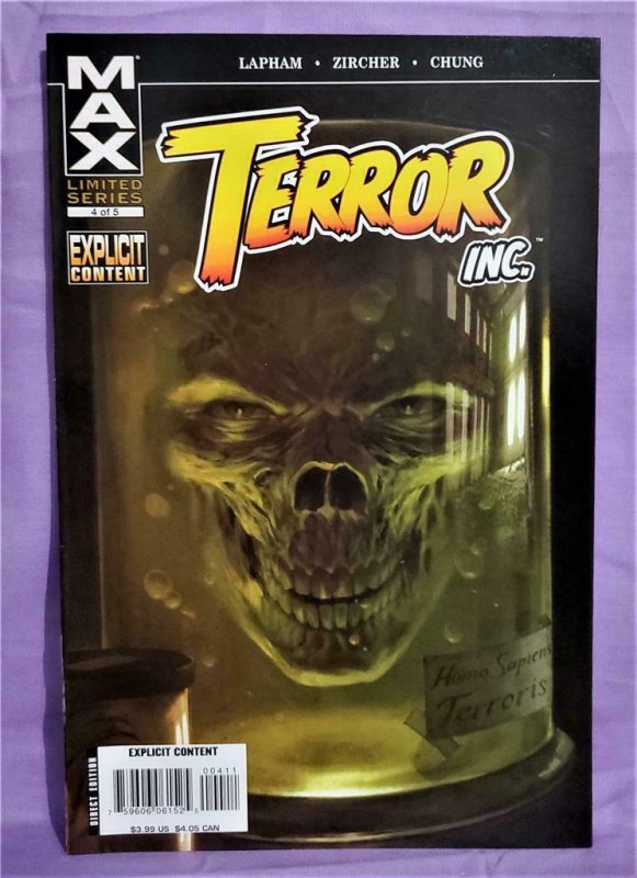 TERROR INC #1 - 5 Patrick Zircher David Lapham Marvel MAX (Marvel, 2007)! 